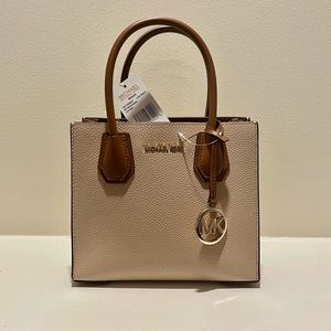 Michael Kors Mercer Pebbled Leather Crossbody Bag